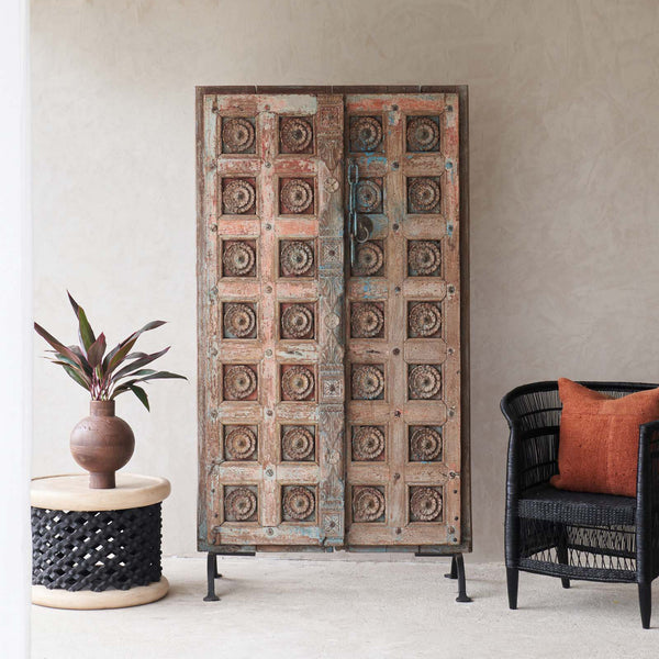 Vintage Teak Door