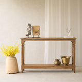 Vintage Teak Console | Natural