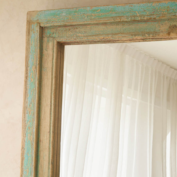 Vintage Frame Mirror | Rustic Teal - Originals Furniture