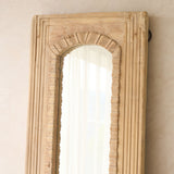 Vintage Teak Carved Mirror | Natural A - Originals Furniture