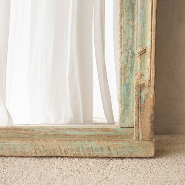 Vintage Teak Frame Mirror | Teal - Originals Furniture