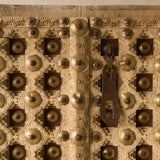 Vintage Teak Door with Brass Motifs - Originals Furniture