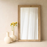 Vintage Teak Carved Mirror - Originals Furniture