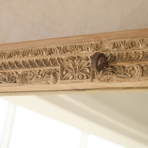 Vintage Teak Carved Mirror - Originals Furniture