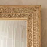 Vintage Teak Carved Mirror - Originals Furniture