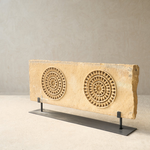 Reclaimed Architectural Sandstone Panel | D