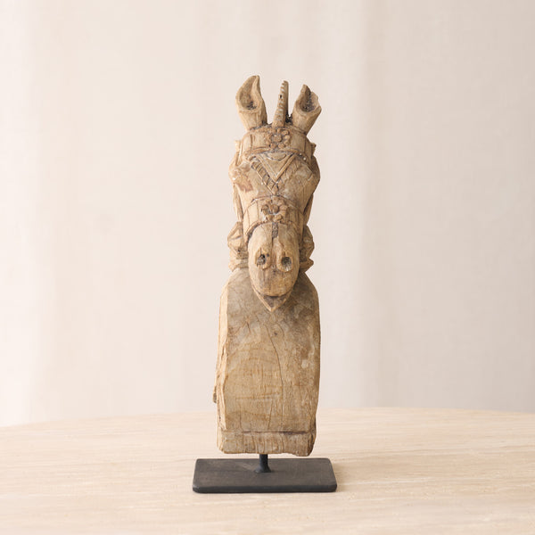 Vintage Horse Carving