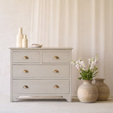 Vintage Chest of Drawers | Pewter