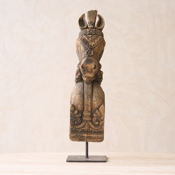 Vintage Horse Carving