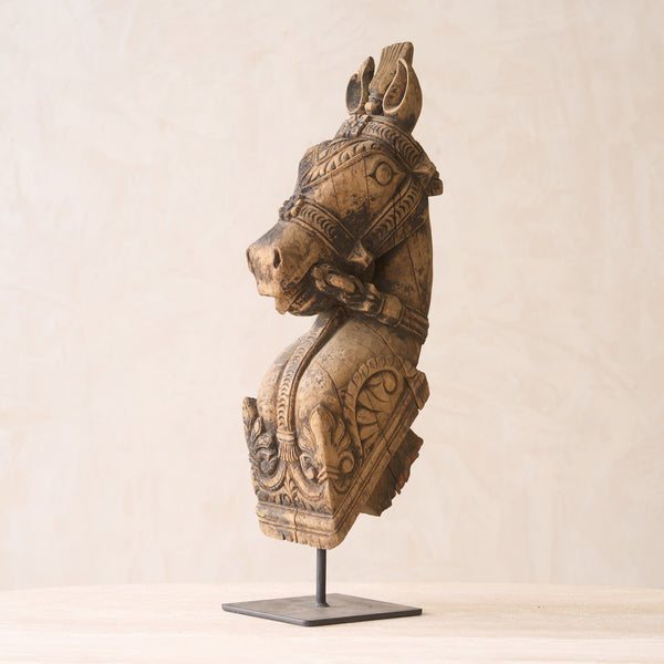 Vintage Horse Carving