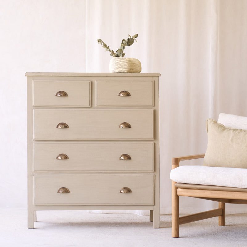 Vintage Chest of Drawers | Linen