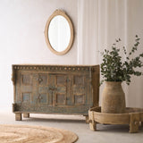 Vintage Damchiya Chest | Bluewash
