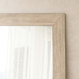 Vintage Carved Mirror | Natural