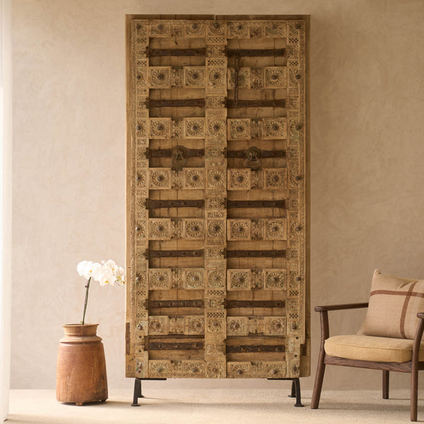 Vintage Teak Door | Natural