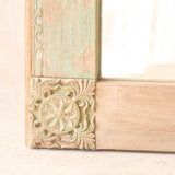 Vintage Teak Mirror | Natural