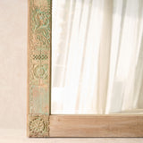 Vintage Teak Mirror | Natural