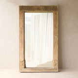 Vintage Teak Mirror | Natural