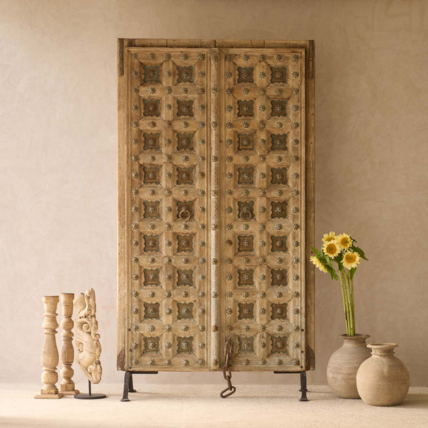 Vintage Teak Door | Natural
