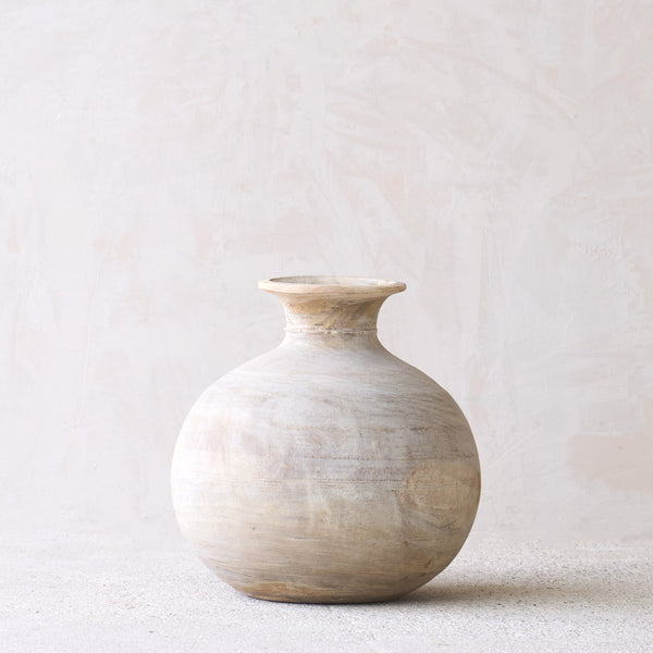 Vintage Wooden Pot