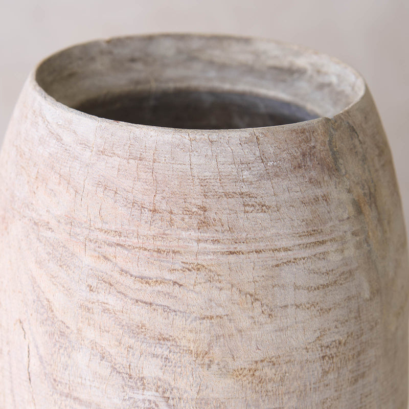 Vintage Wooden Pot