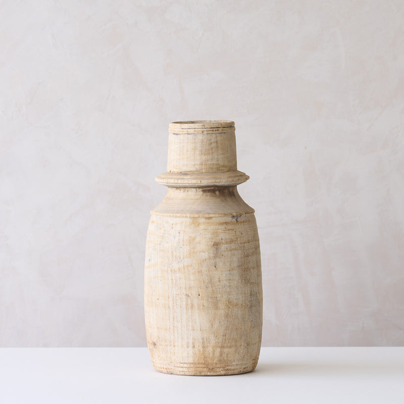 Vintage Wooden Pot