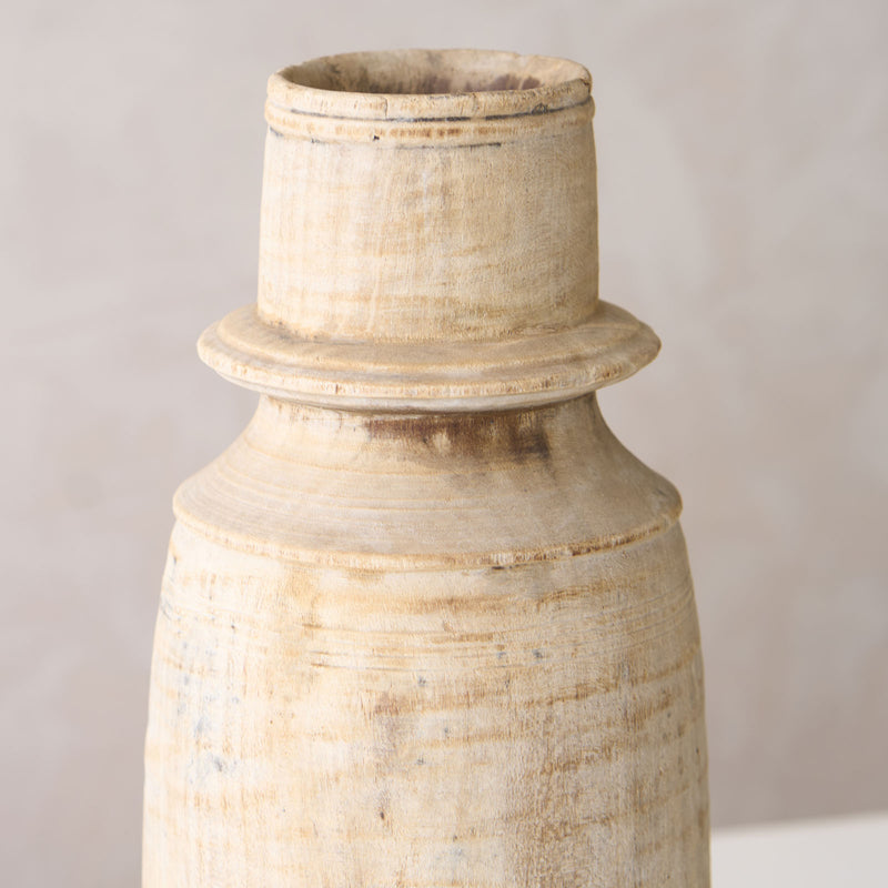 Vintage Wooden Pot