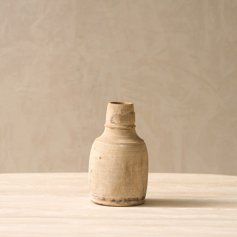 Vintage Wooden Pot