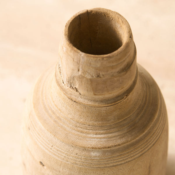 Vintage Wooden Pot