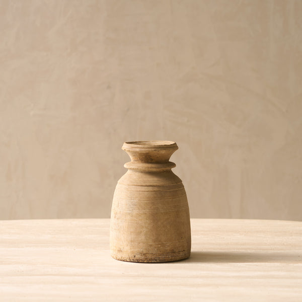 Vintage Wooden Pot