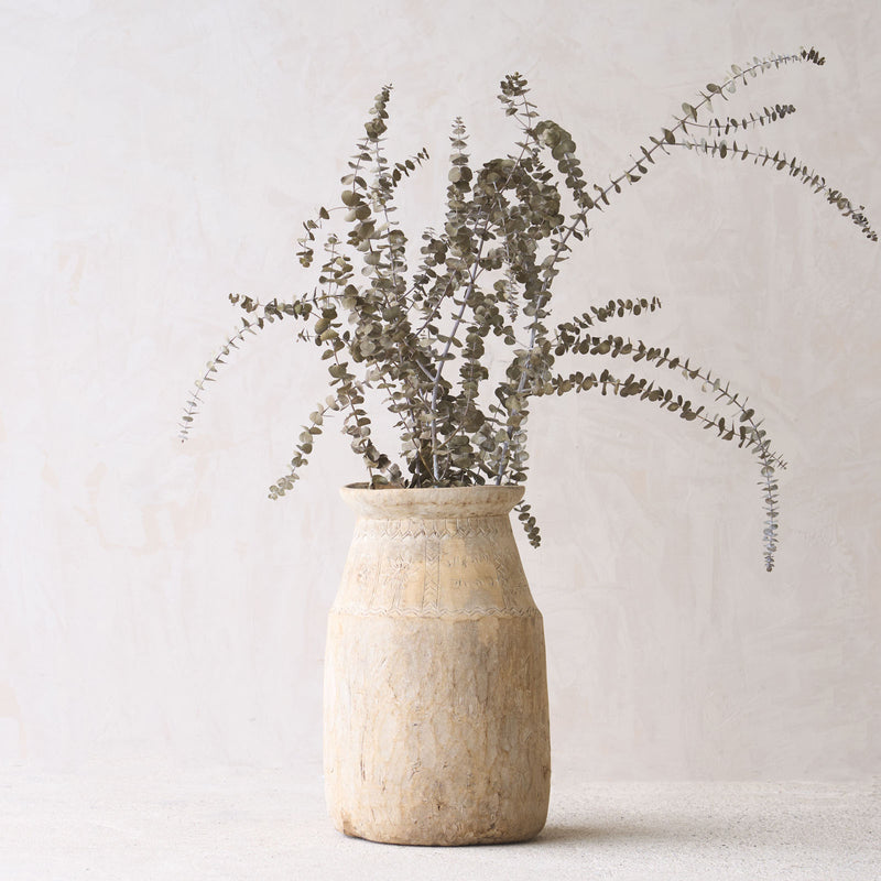 Vintage Wooden Pot