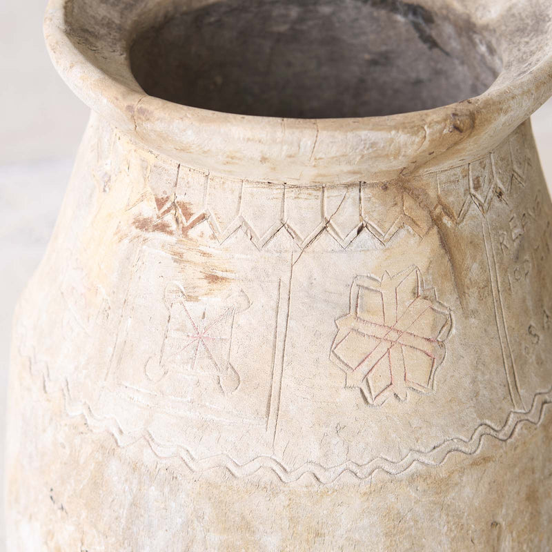 Vintage Wooden Pot