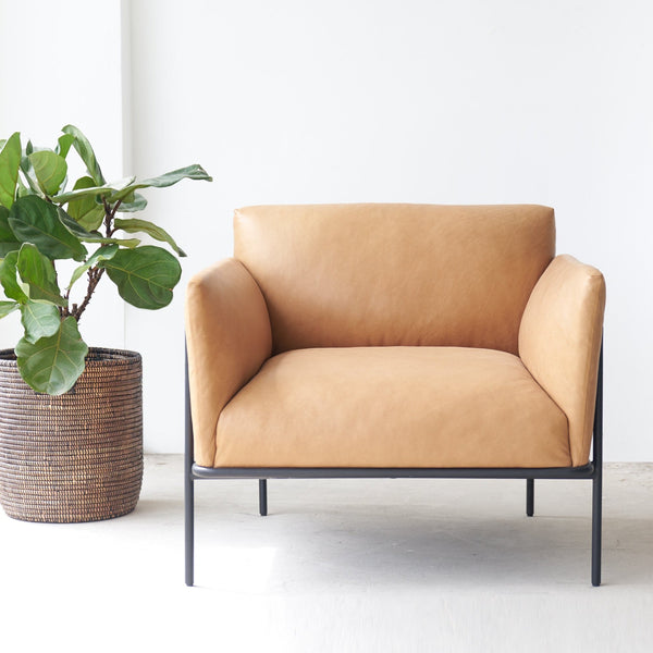 Scribe Leather Armchair | Canyon