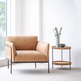 Scribe Leather Armchair | Canyon