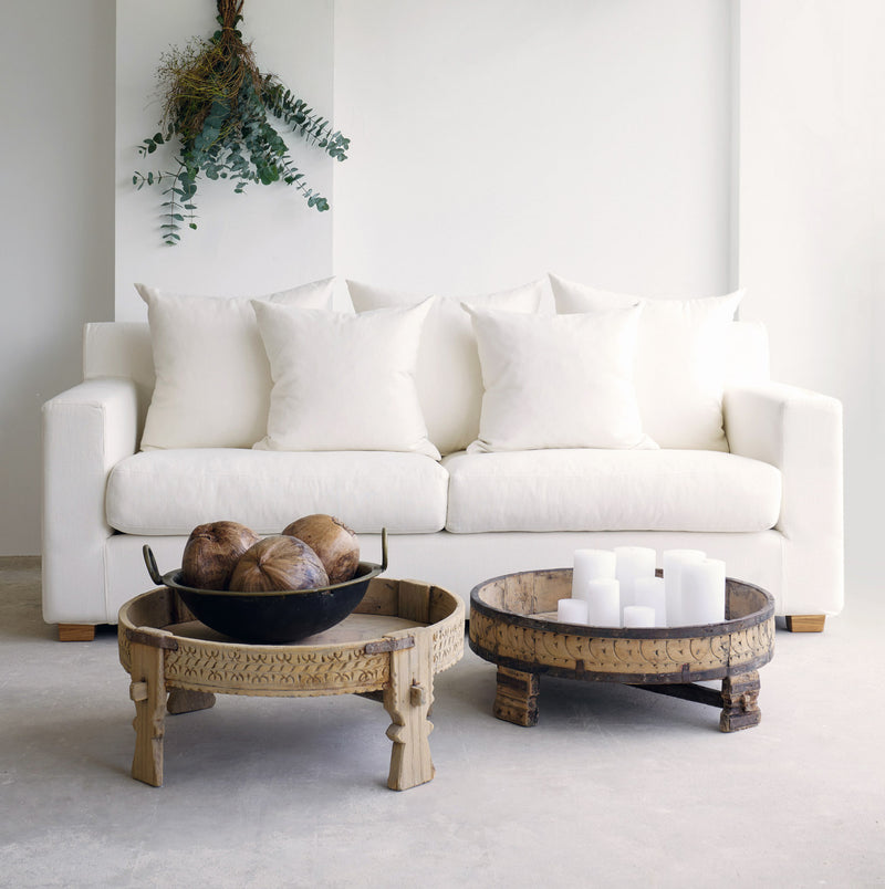 Beccy 3 Seater Sofa in Ivory