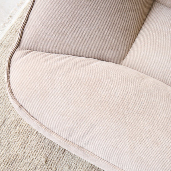 Facette Modular Fabric Sofa | 5 Seater - Ammonite (297cm) - Originals Furniture