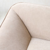 Facette Modular Fabric Sofa | 5 Seater - Ammonite (297cm) - Originals Furniture