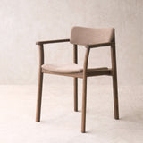Poise Dining Chair with Arms | Latte Oak Frame - Harvest
