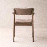 Poise Dining Chair with Arms | Latte Oak Frame - Harvest