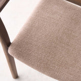 Poise Dining Chair with Arms | Latte Oak Frame - Harvest