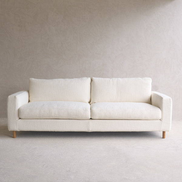 Ponte Fabric Sofa | 3 Seater - Panna Cotta (230cm) - Originals Furniture