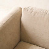 Timm 2 Seater Fabric Sofa | Espresso Oak - Ammonite (175cm)