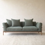 Timm 3 Seater Fabric Sofa | Latte Oak - Grenada (210cm)
