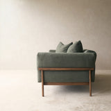 Timm 3 Seater Fabric Sofa | Latte Oak - Grenada (210cm)