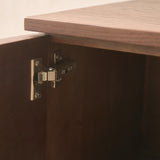 Yorke Oak TV Console | Walnut Stained Oak