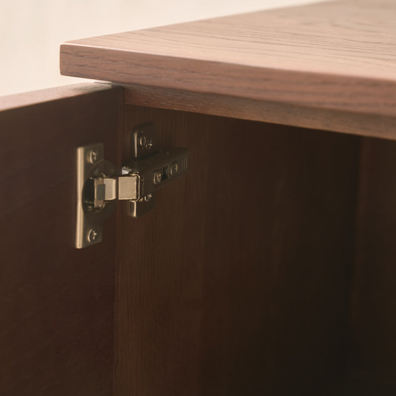 Yorke Oak TV Console | Walnut Stained Oak