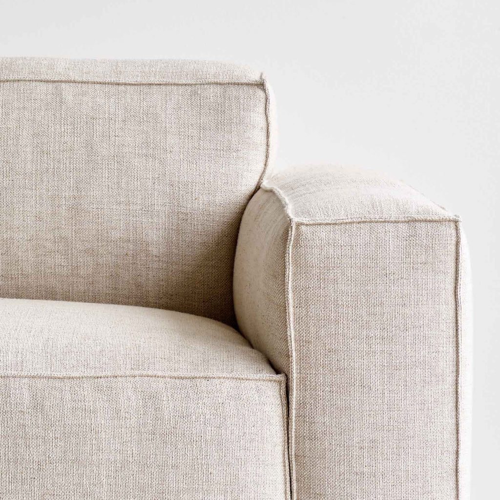 Baker L Shape Sofa | Bespoke Fabric (301cm) – Originals Furniture