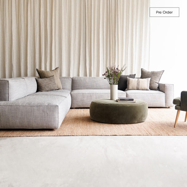 Sketch baker L shape fabric sofa bespoke - Originals Furniture Singapore 