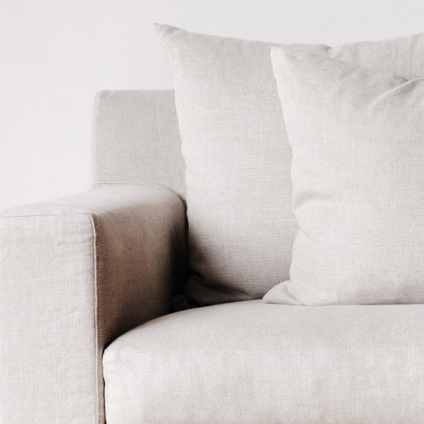 Beccy L shape fabric sofa in cereal - Originals Furniture Singapore