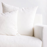 Beccy Fabric L-Shape Sofa | Ivory (290cm)