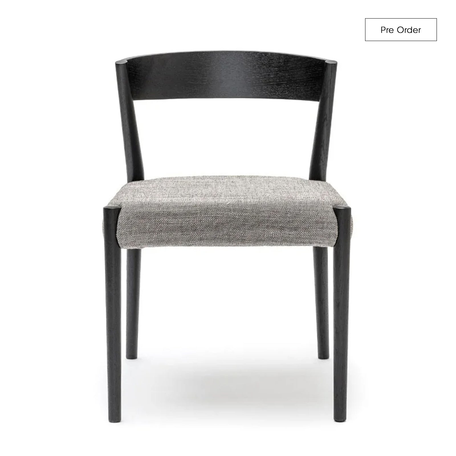 Ronda Dining Chair | Black Frame - Bespoke Fabric – Originals Furniture